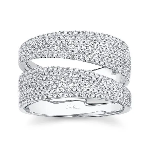 Shy Creation Diamond Pave Ring Image 2 Peter & Co. Jewelers Avon Lake, OH