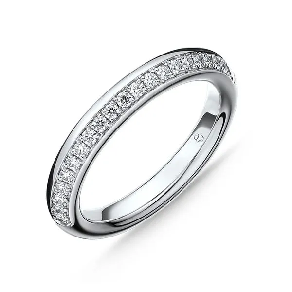 Hearts On Fire Barre Pavé Band Image 3 Peter & Co. Jewelers Avon Lake, OH
