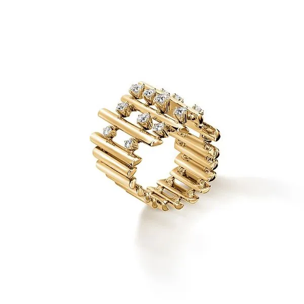 Hearts On Fire Barre Multi-Row Diamond Ring Image 2 Peter & Co. Jewelers Avon Lake, OH