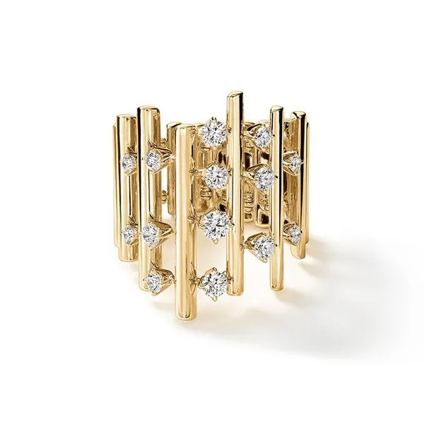 Hearts On Fire Barre Multi-Row Diamond Ring Peter & Co. Jewelers Avon Lake, OH