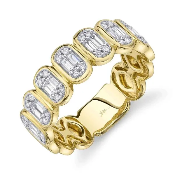 Shy Creation Diamond Baguette Band Peter & Co. Jewelers Avon Lake, OH