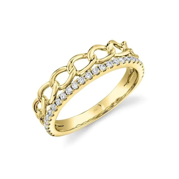 Shy Creation Diamond Link Ring Peter & Co. Jewelers Avon Lake, OH
