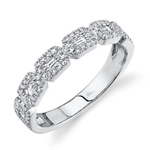 Shy Creation Diamond Baguette Ring Image 2 Peter & Co. Jewelers Avon Lake, OH