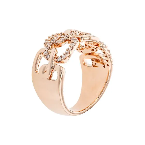 Interlinked Diamond Fashion Ring Image 2 Peter & Co. Jewelers Avon Lake, OH