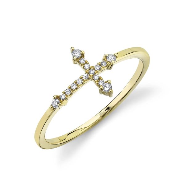 Shy Creation Diamond Cross Ring Peter & Co. Jewelers Avon Lake, OH