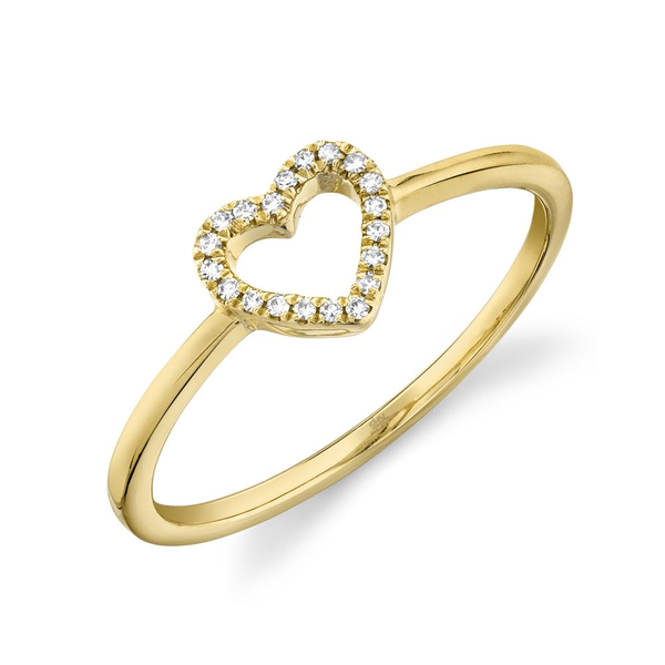 Shy Creation Diamond Heart Ring Peter & Co. Jewelers Avon Lake, OH