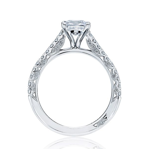 Tacori Petite Crescent Engagement Ring Setting Image 2 Peter & Co. Jewelers Avon Lake, OH