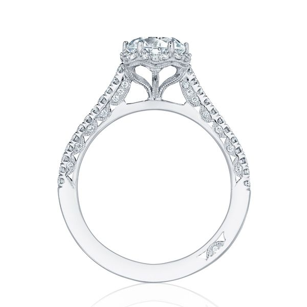 Tacori Petite Crescent Sample Engagement Ring Setting Image 2 Peter & Co. Jewelers Avon Lake, OH