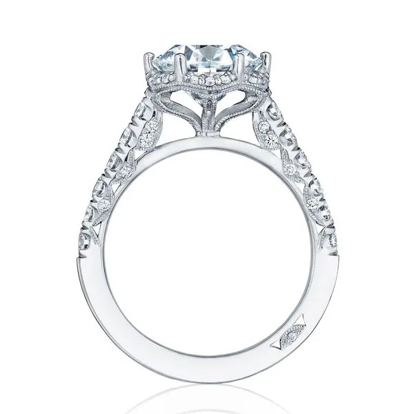 Tacori Petite Crescent Engagement Ring Setting Image 2 Peter & Co. Jewelers Avon Lake, OH