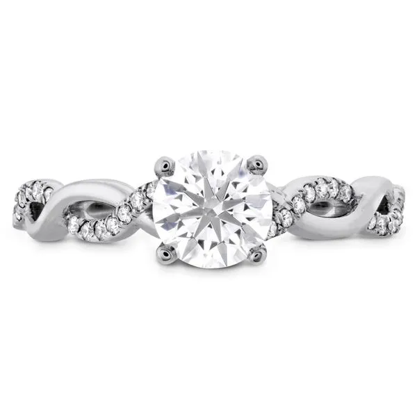 Hearts On Fire Destiny Lace Engagement Ring Setting Peter & Co. Jewelers Avon Lake, OH