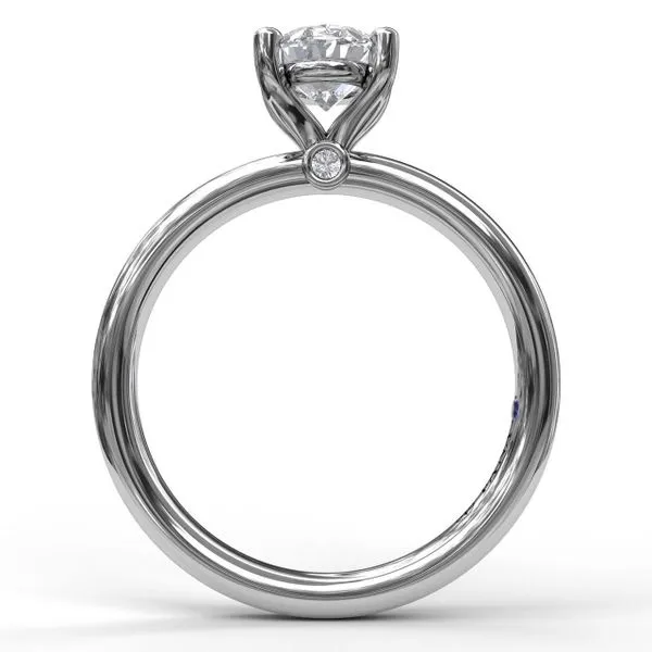 Fana Solitaire Engagement Ring Setting Image 2 Peter & Co. Jewelers Avon Lake, OH