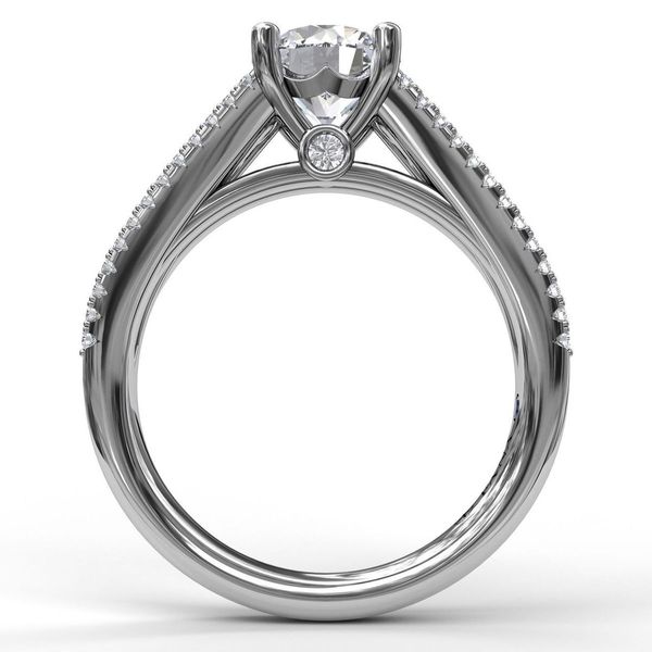 Fana Cathedral Engagement Ring Setting Image 2 Peter & Co. Jewelers Avon Lake, OH