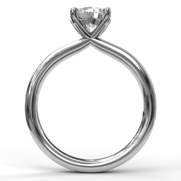 Timeless Round Cut Solitaire Fana Engagement Ring Image 2 Peter & Co. Jewelers Avon Lake, OH