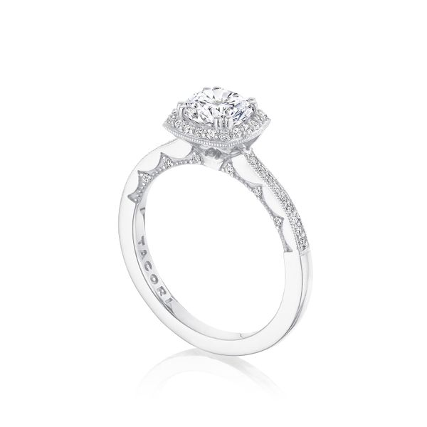 Tacori Coastal Crescent Engagement Ring Setting Image 3 Peter & Co. Jewelers Avon Lake, OH