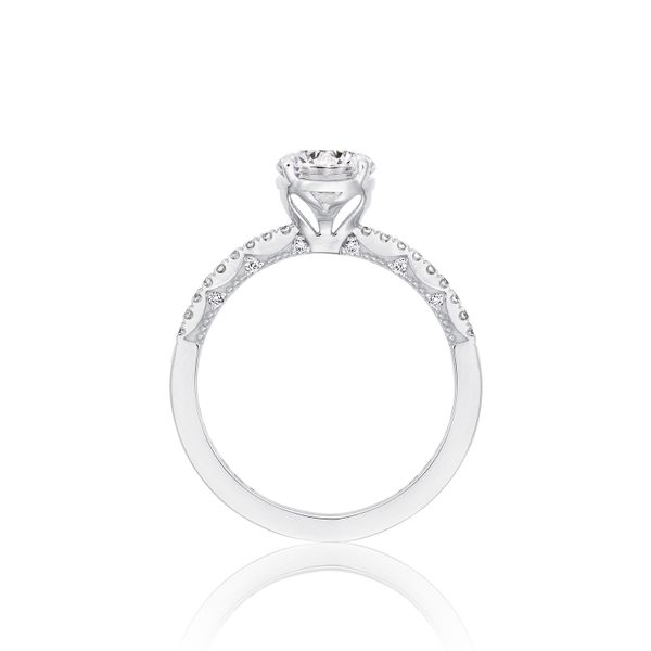 Tacori Coastal Crescent Engagement Ring Setting Image 2 Peter & Co. Jewelers Avon Lake, OH