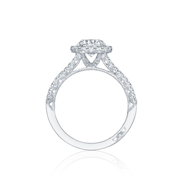 Tacori Petite Crescent Engagement Ring Setting Image 2 Peter & Co. Jewelers Avon Lake, OH
