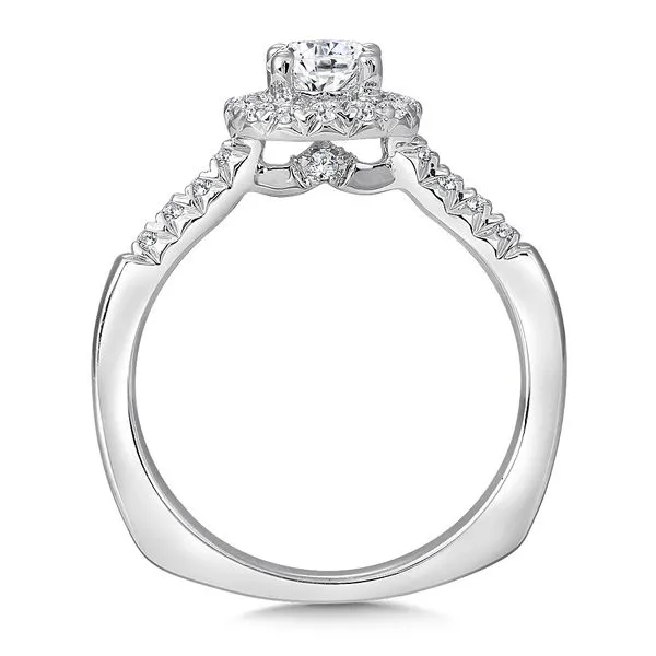 Round Shape Halo Valina Engagement Image 3 Peter & Co. Jewelers Avon Lake, OH