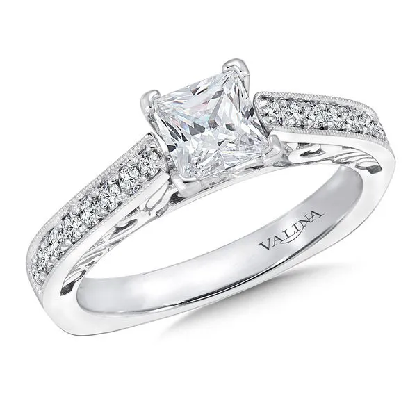 Princess Shape Valina Engagement Ring Peter & Co. Jewelers Avon Lake, OH