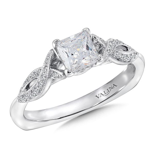 Princess Shape Valina Engagement Ring Peter & Co. Jewelers Avon Lake, OH
