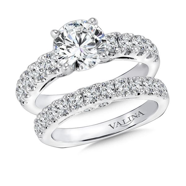 Round Shape Cathedral Valina Engagement Ring Image 2 Peter & Co. Jewelers Avon Lake, OH