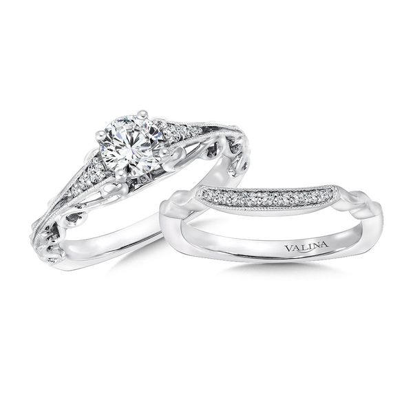 Round Shape Cathedral Valina Engagement Ring Image 2 Peter & Co. Jewelers Avon Lake, OH