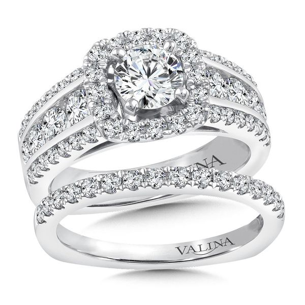 Round Shape Cushion Halo Valina Engagement Ring Image 2 Peter & Co. Jewelers Avon Lake, OH