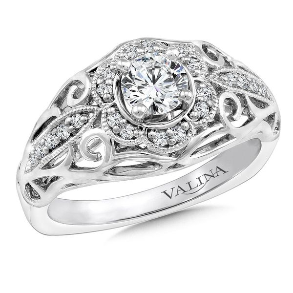 Round Shape Valina Engagement Ring Peter & Co. Jewelers Avon Lake, OH