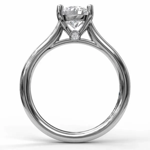 Fana Solitaire Engagement Ring Setting Image 2 Peter & Co. Jewelers Avon Lake, OH