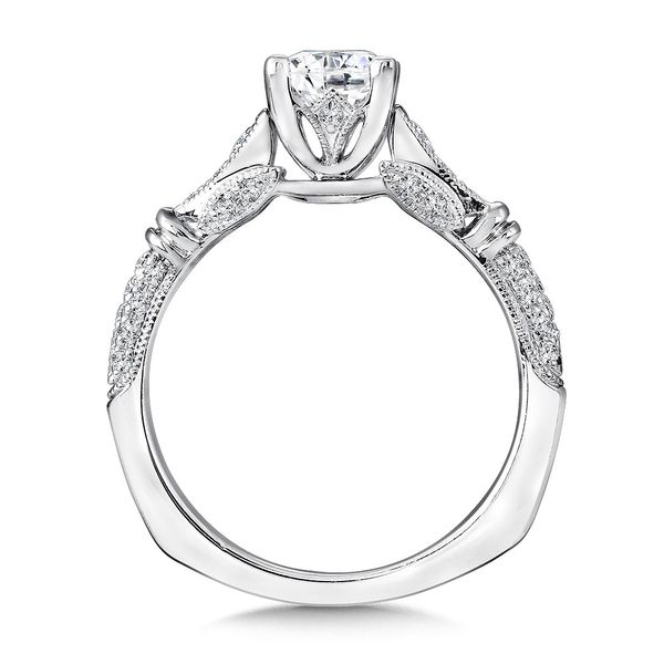 Princess Shape Solitare Valina Engagement Ring Image 3 Peter & Co. Jewelers Avon Lake, OH