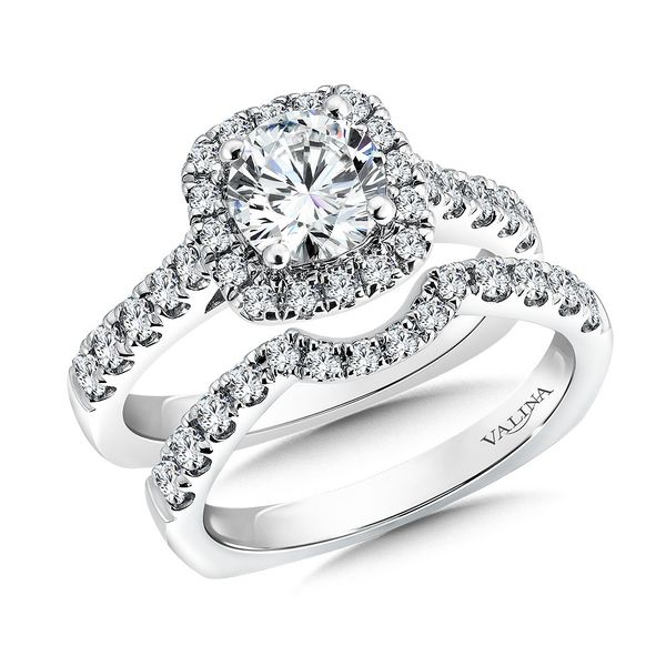 Cusion Shape Halo Valina Engagement Ring Image 3 Peter & Co. Jewelers Avon Lake, OH