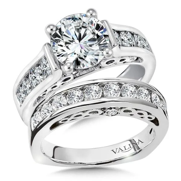 Round Shape Cathedral Valina Engagement Image 2 Peter & Co. Jewelers Avon Lake, OH