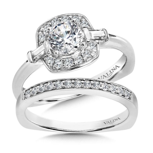 Rounl Shape Halo Valina Engagement Image 2 Peter & Co. Jewelers Avon Lake, OH