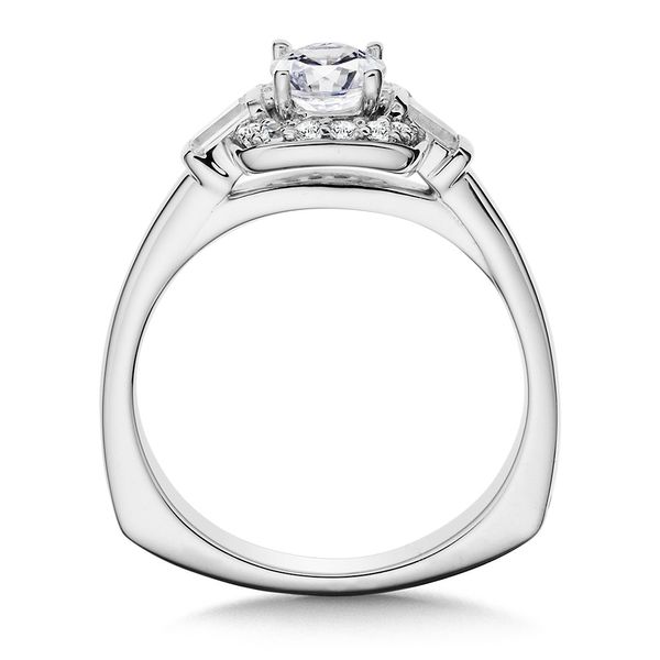 Rounl Shape Halo Valina Engagement Image 3 Peter & Co. Jewelers Avon Lake, OH