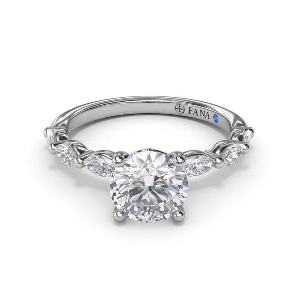 Fana Solitaire Engagement Ring Setting Image 2 Peter & Co. Jewelers Avon Lake, OH