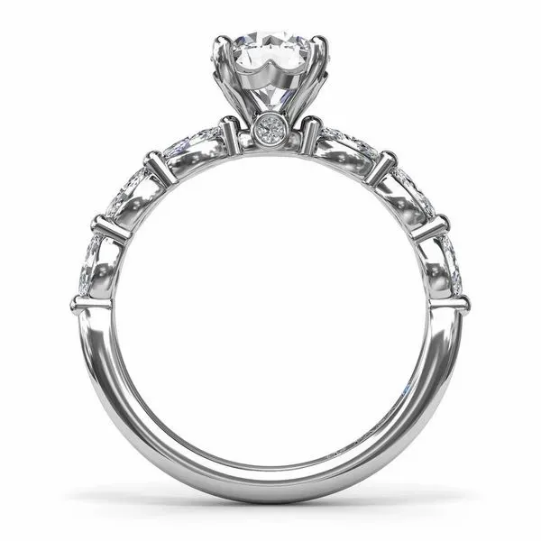 Fana Solitaire Engagement Ring Setting Image 3 Peter & Co. Jewelers Avon Lake, OH