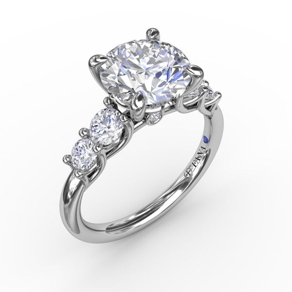Fana Solitaire Engagement Ring Setting Peter & Co. Jewelers Avon Lake, OH