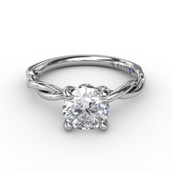 Fana Solitaire Engagement Ring Setting Image 2 Peter & Co. Jewelers Avon Lake, OH