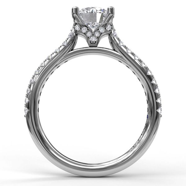 Fana Classic Engagement Ring Setting Image 2 Peter & Co. Jewelers Avon Lake, OH