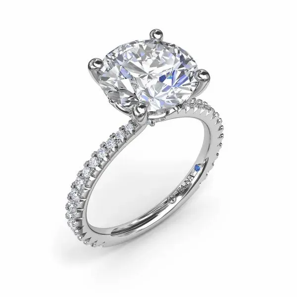 Fana Solitaire Engagement Ring Setting Peter & Co. Jewelers Avon Lake, OH