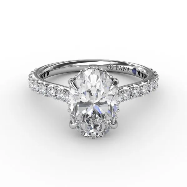 Fana Solitaire Engagement Ring Setting Peter & Co. Jewelers Avon Lake, OH