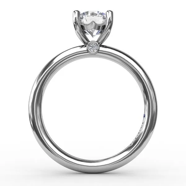 Fana Solitaire Engagement Ring Setting Image 2 Peter & Co. Jewelers Avon Lake, OH