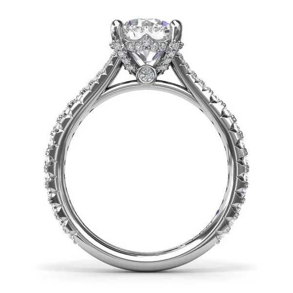 Fana Split Foundation Engagement Ring Setting Image 3 Peter & Co. Jewelers Avon Lake, OH