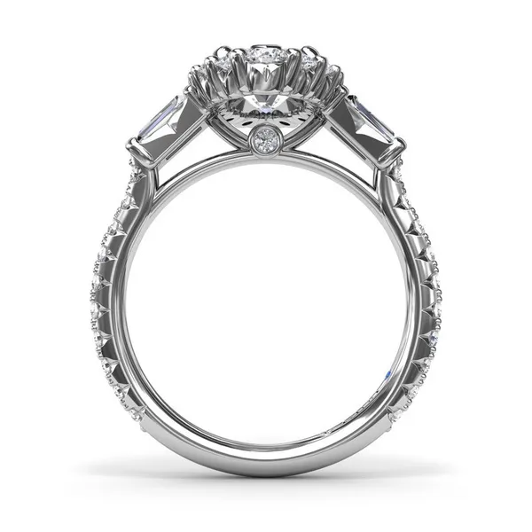 Fana Marquise Halo Engagement Ring Setting Image 2 Peter & Co. Jewelers Avon Lake, OH