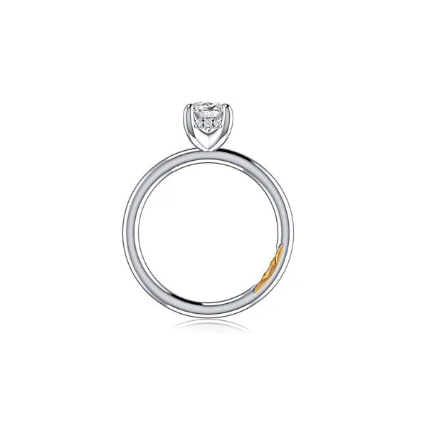 A.JAFFE Oval Solitaire Engagement Ring Image 2 Peter & Co. Jewelers Avon Lake, OH