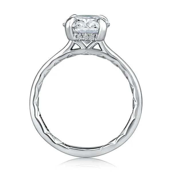 A.JAFFE Oval Solitaire Engagement Ring Image 2 Peter & Co. Jewelers Avon Lake, OH