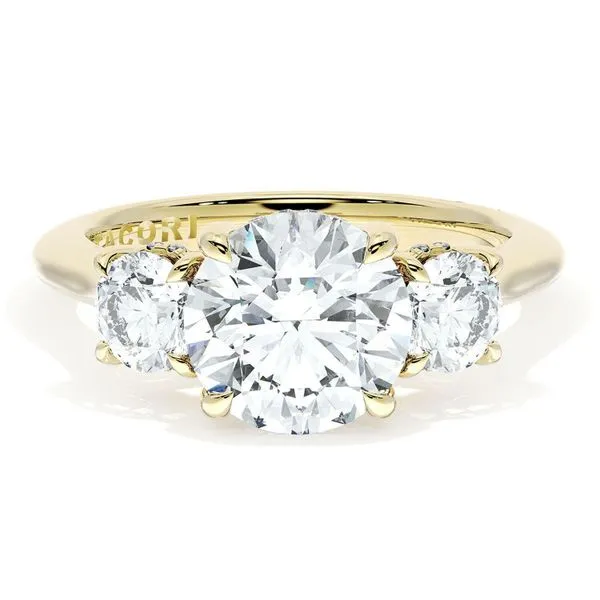 Tacori Founder's Collection 3-Stone Engagement Ring Setting Peter & Co. Jewelers Avon Lake, OH