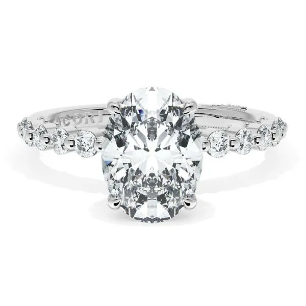 Tacori Founder's Collection Oval Solitaire Engagement Ring Setting Peter & Co. Jewelers Avon Lake, OH
