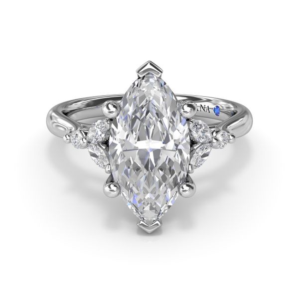 Fana Marquise Engagement Ring Setting Image 2 Peter & Co. Jewelers Avon Lake, OH