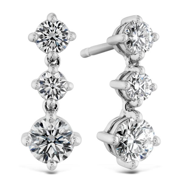 Hearts On Fire Cascade Mini Drop Earrings Peter & Co. Jewelers Avon Lake, OH