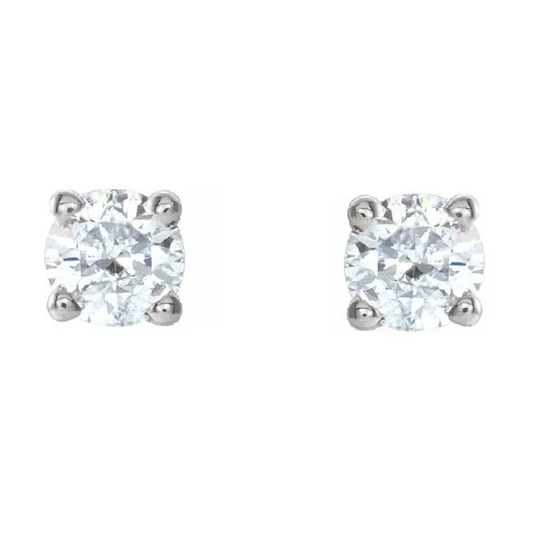 Diamond Birthstone Earrings 4mm Peter & Co. Jewelers Avon Lake, OH